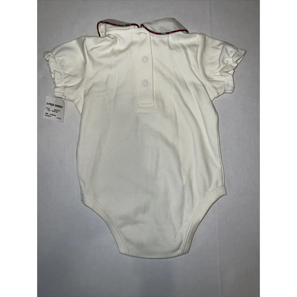First‎ Impressions Baby Girls Red Velour Christmas Dress w/ Shrug 3-6 Months New